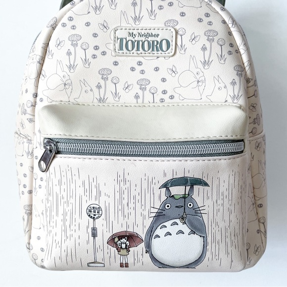 Loungefly Bags Loungefly Totoro Umbrella Mini Cream White Gray